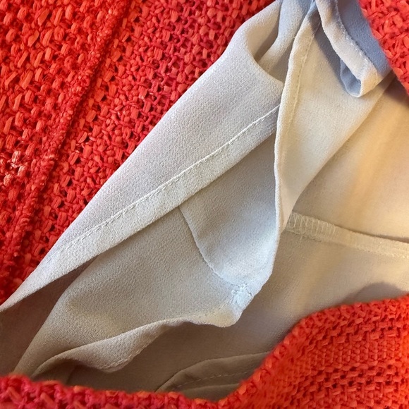 MARELLA size 2 GUC cotton blend tweed vibe mini Textured Dress - Picture 11 of 12